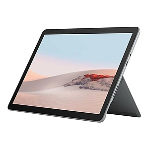 Microsoft Surface Go 2 Tablet: 10.5" 1280p 3:2 IPS Touch, M3-8100Y, 8GB LPDDR3, 128GB SSD, LTE, Win 10 Pro $249.99