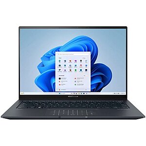 ASUS ZenBook 14X: 14.5" 2.8K OLED 120Hz Touch, i7-13700H, 16GB LPDDR5, 512GB SSD $699.99