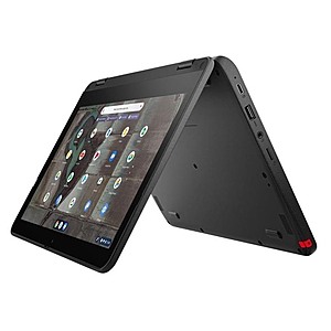 Lenovo 500e G3 Chromebook: 11.6" HD IPS Touch, N5100, 8GB LPDDR4, 64GB eMMC, Lenovo USI Pen $149.99