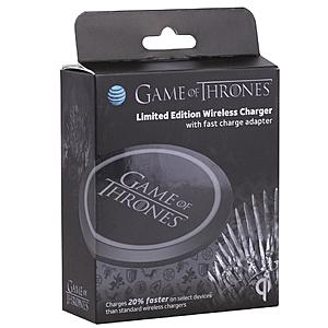 Game of Thrones Limited Edition Wireless Qi Qualcomm Quick Charge 3.0 Charging Pad by AT&T - $8.99 with Free Shipping (Act Fast)