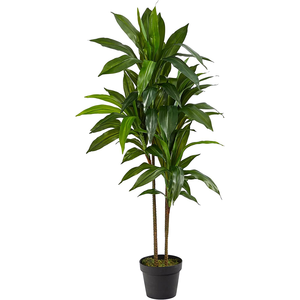 48-In Nearly Natural Dracaena Silk (Real Touch) Artificial Plant (Green) $47.69