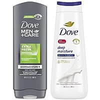 20-Oz Dove Body Wash or 18-Oz Dove Men+Care Body Wash + $4 Walgreens Cash 2 for $6.30 @ Walgreens