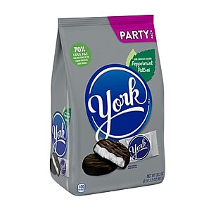 York Dark Chocolate Peppermint Patties 35.2 oz bag $6.99 on Woot! Free shipping for Prime Members