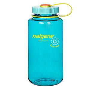 Nalgene Sustain Tritan BPA-Free Water Bottle Made with Material Derived from 50% Plastic Waste, 32 OZ, Wide Mouth $4.49