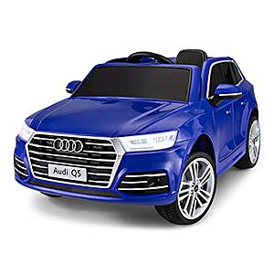 Kid Trax Electric Kids Luxury Audi Q5 Car Ride-On Toy, 6 Volt Battery, Remote Control, Ages 3-5 Years, Blue $186.03