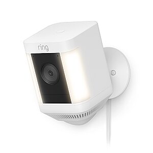 Ring Spotlight Cam Plus (White or Black): Solar $150, Battery or Plug-In $120 for Prime Members + Free S/H
