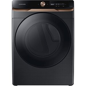 Samsung 7.5 cu. ft. AI Smart Dial Dryer (Black): Gas $650 or Electric $600 + Free Shipping