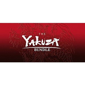 The Yakuza 3-Game Bundle $13.50,Yakuza Kiwami $5 (PC Digital Download)