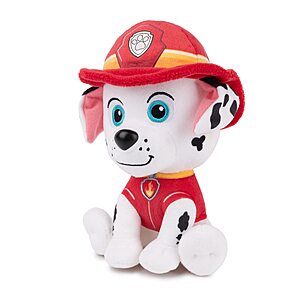 Paw Patrol KIds Toys: 6'' Stufffed Marshall $6, Paw Patrol Adventure Bay Bath Playset w/ Light up Chase Vehicle $16.50 & More + Free Shipping w/ Prime or on $35+