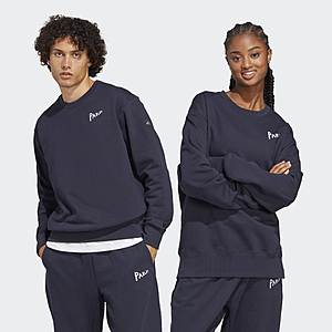 adidas: Men's X Parley Crewneck Sweatshirt $33.60, Women's Ozelia Shoes (Pink) $30.80, Kid's Mickey Mouse Body Suit $39.20 + Free Shipping
