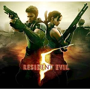 Resident Evil Games (Nintendo Switch Download Code): Resident Evil 5 or Resident Evil 6 $4.35 Each