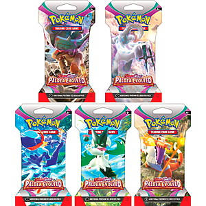 Pokemon Trading Cards: Scarlet & Violet Booster Packs (various) $3 each & More + Free Shipping