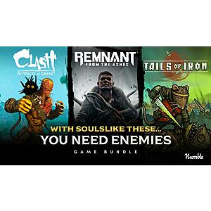 7-Game Soulslike Humble Bundle (PCDD): Remnant: From the Ashes, Tails of Iron $15 & More