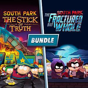 South Park Game Bundle The Stick of Truth + The Fractured but Whole: Xbox One/Series X|S $14, PlayStation 4 $14 (Digital Downloads)