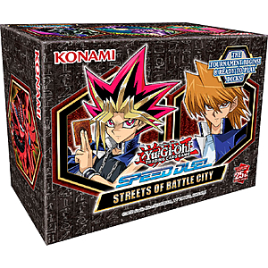 Konami Yu-Gi-Oh! Trading Cards: Speed Duel Streets of Battle City $18, Legend of the Crystal Beasts $5.50 & More + Free Shipping