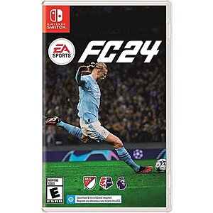 EA Sports FC 24 Standard Edition (Nintendo Switch) $20 & More + Free Shipping