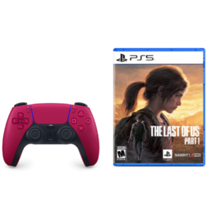 PlayStation 5 DualSense Wireless Controller Cosmic Red + FREE the Last of Us Part I $75 + Free Shipping