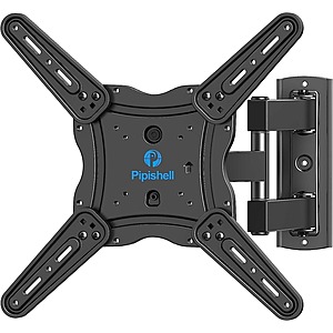 Prime Members: Pipishell Full Motion Wall Mount for 26-60" Flat or Curved TVs up to 77 lbs $11.79 + Free Shipping