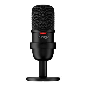 HyperX SoloCast – USB Condenser Gaming Microphone, for PC, PS4, PS5 and Mac, Tap-to-Mute Sensor, Cardioid Polar Pattern  $34.99
