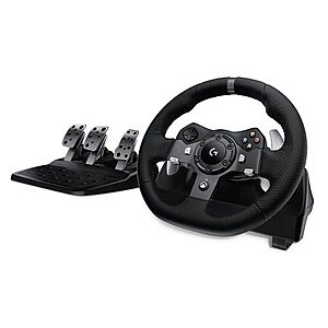Logitech G920 Force Racing Wheel with Pedals For Xbox Series X/S/One/pc : Target