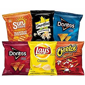 Frito-Lay Classic Mix Variety Pack, 35 Count $6.38 or less @ Amazon FS S&S