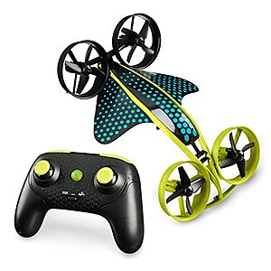 WowWee HydraQuad 3-in-1 Hybrid Air to Water Stunt Drone – Remote Control Toy for Kids $9.99
