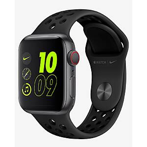 Apple Watch Nike Series 6 (GPS + Cellular) with Nike Sport Band 44mm Space Gray Aluminum Case $317.97