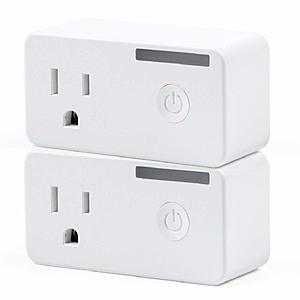 BN-LINK 2 Pack Smart WiFi Outlet, Hubless, works with Alexa & Google @ Amazon $17.49 after discount