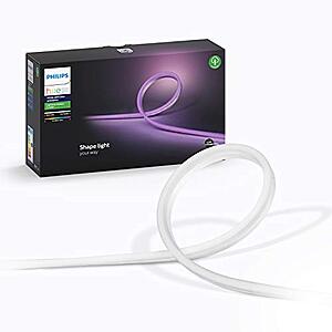 Philips Hue Smart Outdoor Lightstrip, 5m/16ft, (Voice Compatible with Amazon Alexa, Apple Homekit, and Google Home, Hue Hub Sold Separately),White $120.99