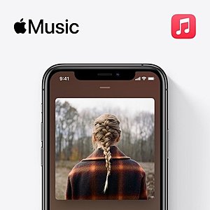Free Apple Music for 6 months (new subscribers only) - $00.00