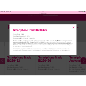 YMMV - T-Mobile upto $700 bill credit for selected/targeted customers any phone to trade-in including broken