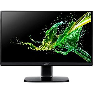 Factory Recertified Acer KA242Y 23.8" Widescreen 100Hz LCD Monitor 1080P IPS 1ms VRB FreeSync + Free Shipping $56.99