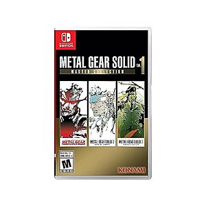 Metal Gear Solid Master Collection Vol. 1 $26.99 (PS5, XSX, Nintendo Switch) via Woot