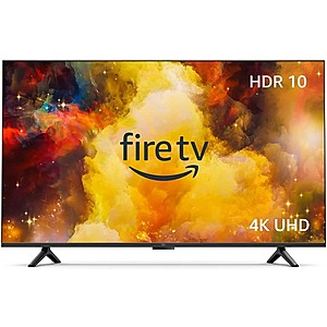 55" Amazon Fire Omni Series 4K UHD Smart TV (Refurbished) $290 & More + 10% SD Cashback (Via Extension) + Free Shipping w/ Prime