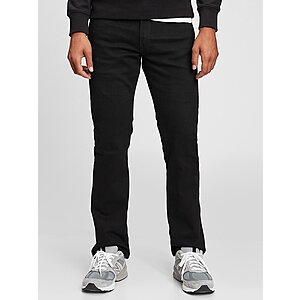 Men's Gap Boot Jeans in GapFlex with Washwell (Black Rinse, Select Sizes) $6.75 & More + Free S&H on $50+