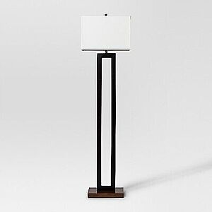 (Open Box) 61" Weston Window Pane Floor Lamp (Black) $24.80 + Free Shipping