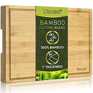 17" x 12.5" Baleine Extra Thick 1" Bamboo Cutting Board $17.45 + Free Shipping w/ Prime or $35+