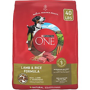 New Customers: 40-lb Purina One SmartBlend Adult Dry Dog Food (Chicken & Rice) + $20 eGift Card $29.95 + Free Shipping on $49+