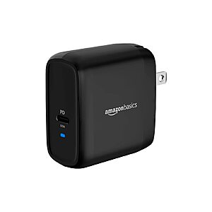 Select Accounts: Amazon Basics 65W One-Port GaN USB-C Wall Charger w/ Power Delivery $15.25 + Free Shipping w/ Prime or $35+