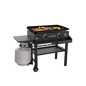 New Customers: 28" Blackstone Griddle w/ Front Shelf & Cover $187.20 + Free Shipping