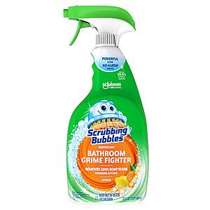 32-Oz Scrubbing Bubbles Disinfectant Bathroom Grime Fighter Spray (Citrus) 2 for $5.85 ($2.90 each) or Less w/ S&S + Free Shipping w/ Prime or $35+