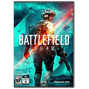 Battlefield 2042 for PC/XB1/PS4 $15  PSV/XBSX $20