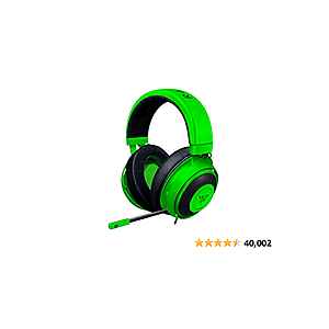 Razer Kraken Gaming Headset: Lightweight Aluminum Frame, Retractable Noise Isolating Microphone, For PC, PS4, PS5, Switch, Xbox One, Xbox Series X & S, Mobile, 3.5 mm Aud - $39.99