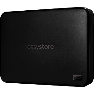WD Easystore 5TB External USB 3.0 Portable Hard Drive $95