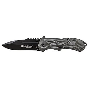 Smith & Wesson Black Ops M.A.G.I.C. Assisted Opening Tanto Folding Knife $10.75 + Free S&H