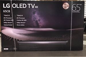 NEW 65" LG OLED65C8P 2018 OLED 4K UHD HDR Smart TV ThinQ With Bundle $2099