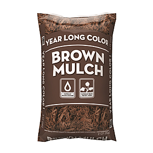 2CF Year Long Brown Mulch Walmart YMMV BM only 1.50 Red and Black also - $1.50