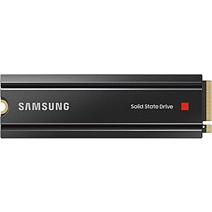 1TB SAMSUNG 980 PRO SSD with Heatsink (PCIe Gen 4 NVMe M.2) - $112 Amazon