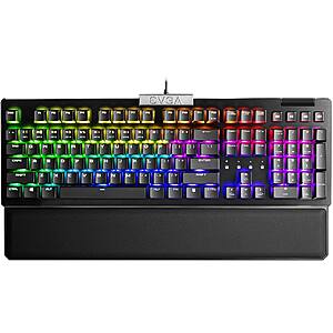 EVGA Z15 RGB Backlit Gaming Keyboard w/ Kailh Speed Bronze Switches $40 + Free Shipping