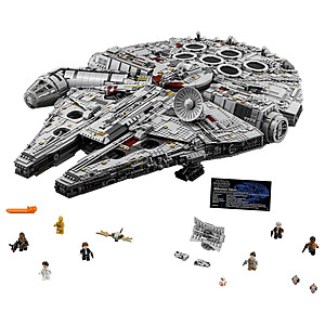 7,541-Piece Lego Star Wars Millennium Falcon Collector Series Building Set $730 + Free Shipping